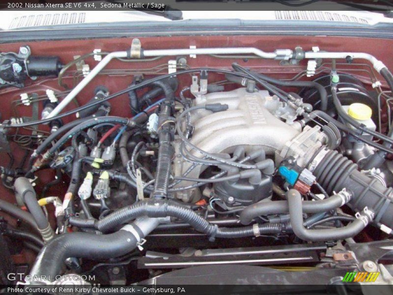 Sedona Metallic / Sage 2002 Nissan Xterra SE V6 4x4