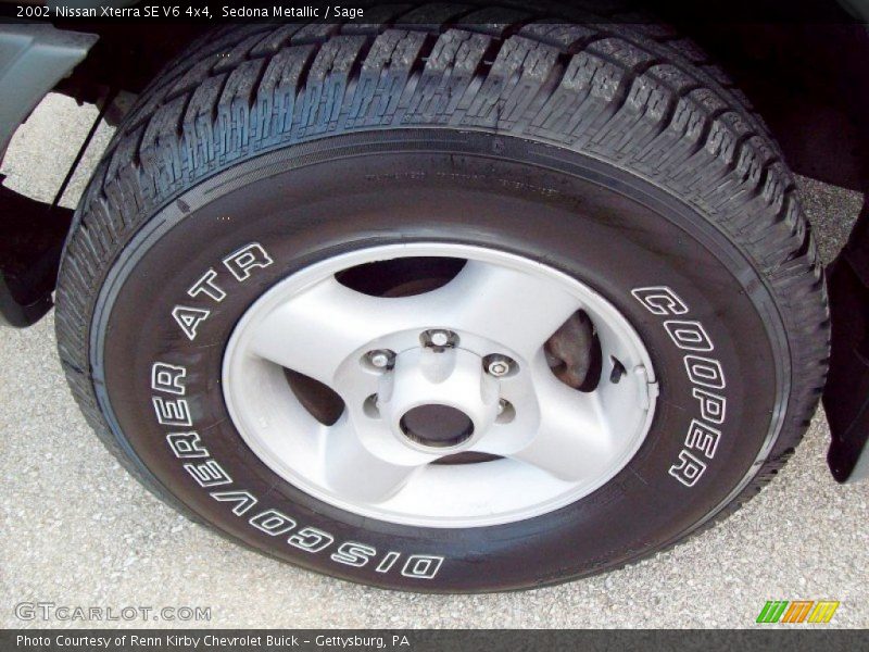 Sedona Metallic / Sage 2002 Nissan Xterra SE V6 4x4