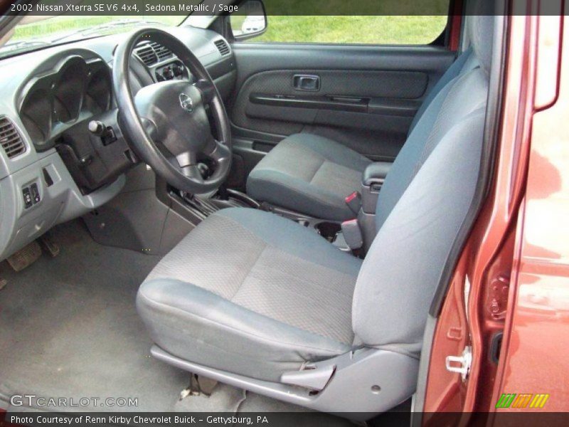 Sedona Metallic / Sage 2002 Nissan Xterra SE V6 4x4