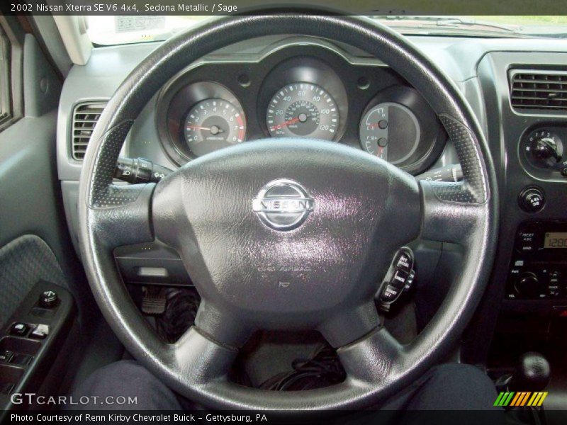 Sedona Metallic / Sage 2002 Nissan Xterra SE V6 4x4