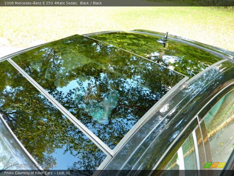 Black / Black 2008 Mercedes-Benz E 350 4Matic Sedan