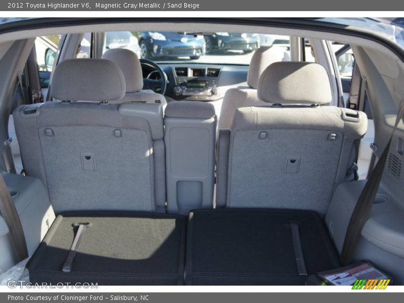 Magnetic Gray Metallic / Sand Beige 2012 Toyota Highlander V6