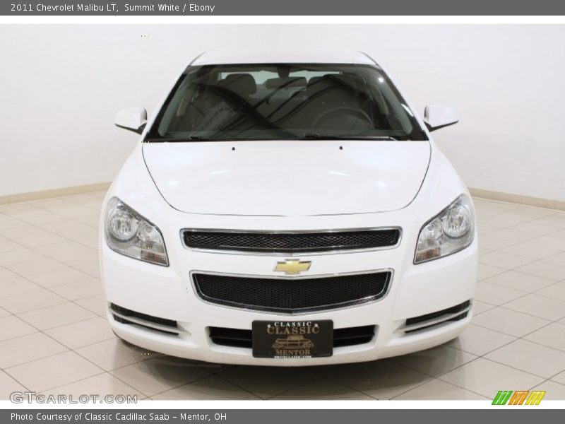 Summit White / Ebony 2011 Chevrolet Malibu LT
