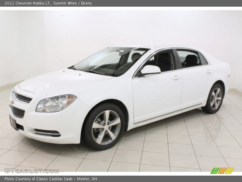 Summit White / Ebony 2011 Chevrolet Malibu LT