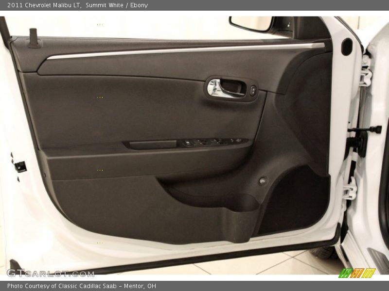 Summit White / Ebony 2011 Chevrolet Malibu LT
