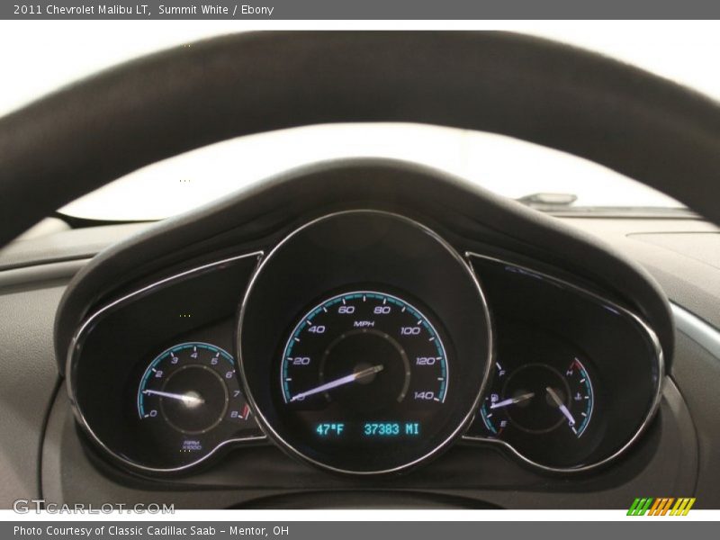 Summit White / Ebony 2011 Chevrolet Malibu LT