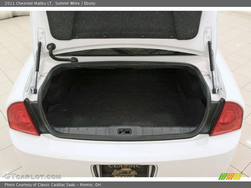 Summit White / Ebony 2011 Chevrolet Malibu LT