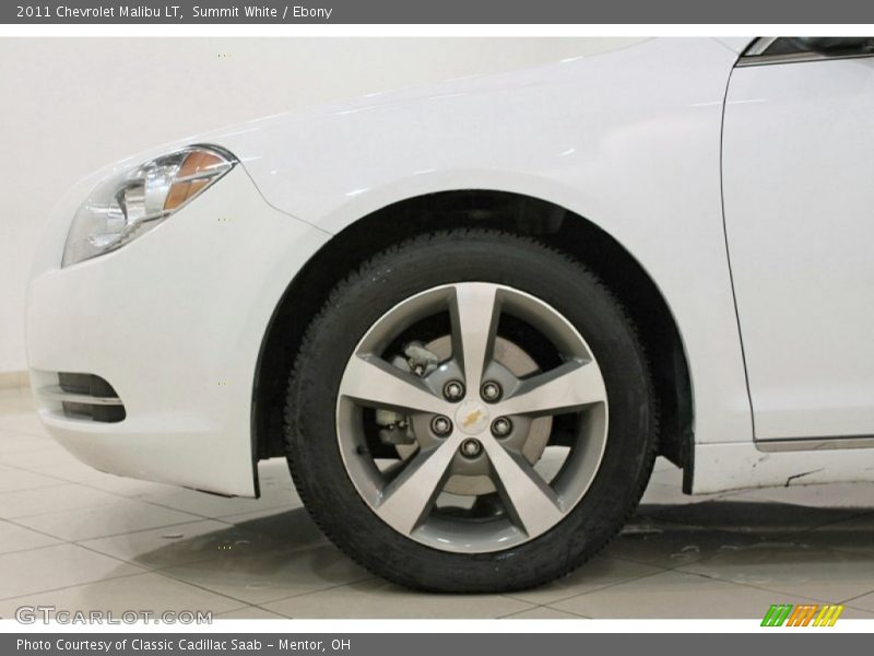 Summit White / Ebony 2011 Chevrolet Malibu LT