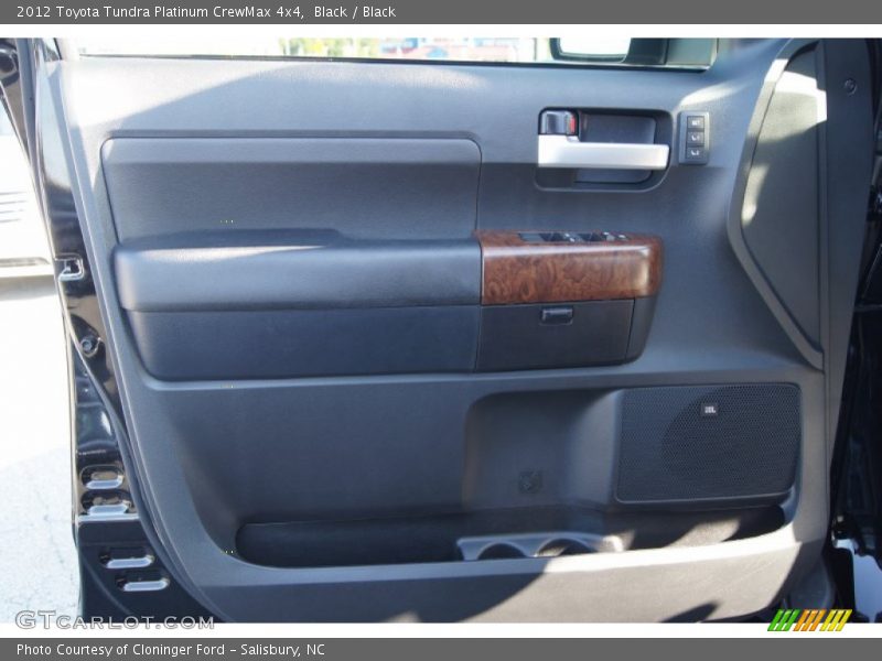 Black / Black 2012 Toyota Tundra Platinum CrewMax 4x4