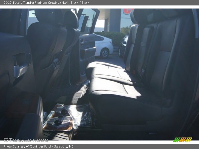 Black / Black 2012 Toyota Tundra Platinum CrewMax 4x4