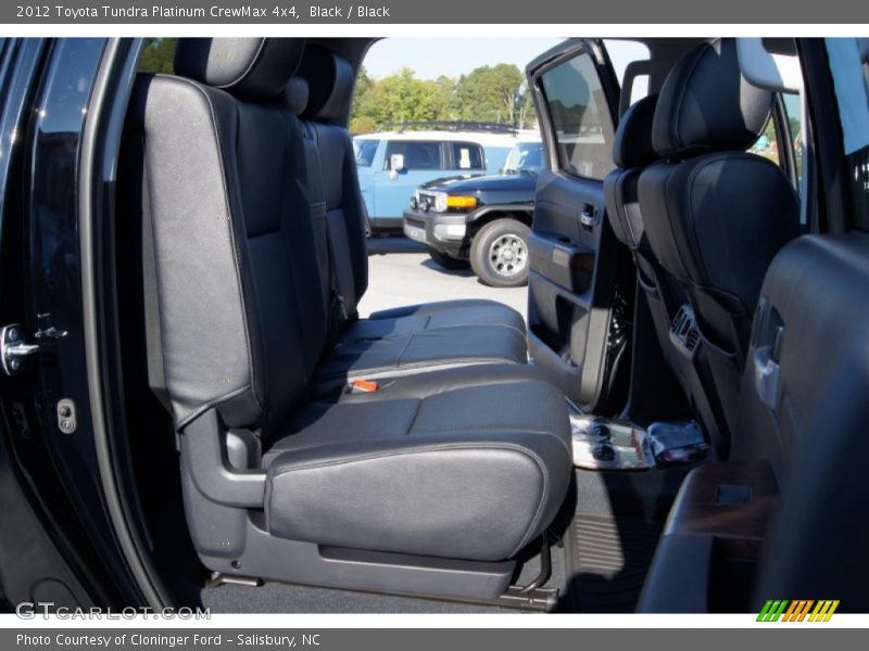 Black / Black 2012 Toyota Tundra Platinum CrewMax 4x4