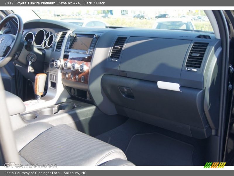 Black / Black 2012 Toyota Tundra Platinum CrewMax 4x4