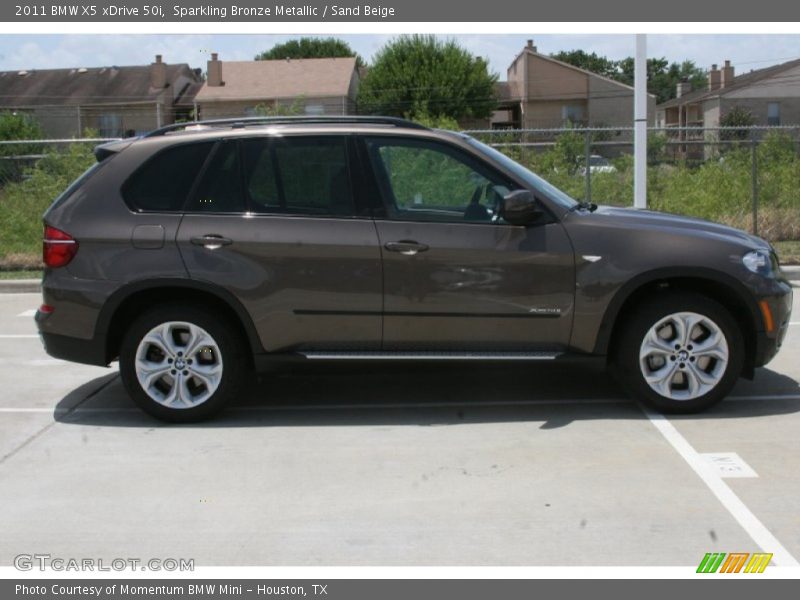  2011 X5 xDrive 50i Sparkling Bronze Metallic