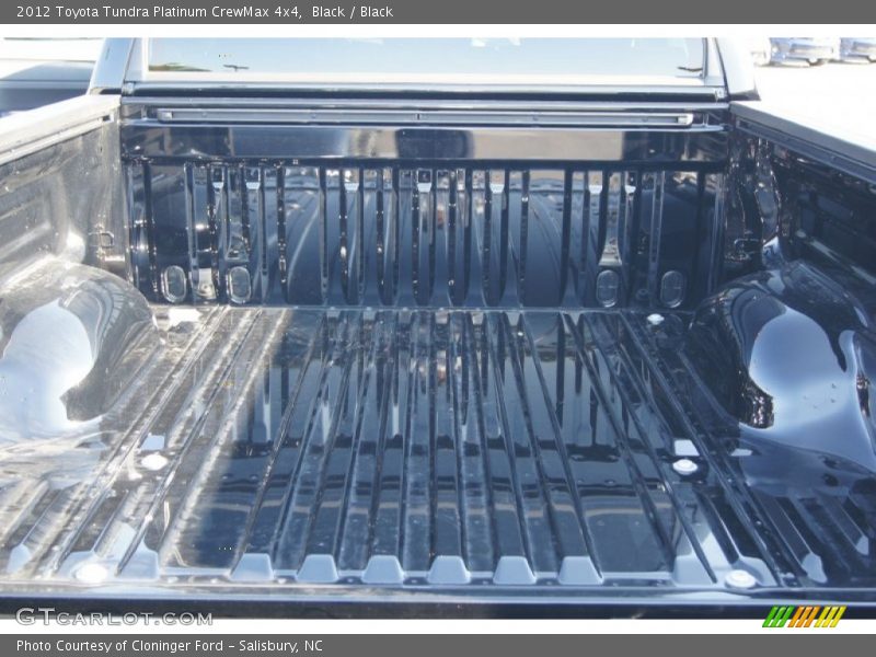 Black / Black 2012 Toyota Tundra Platinum CrewMax 4x4