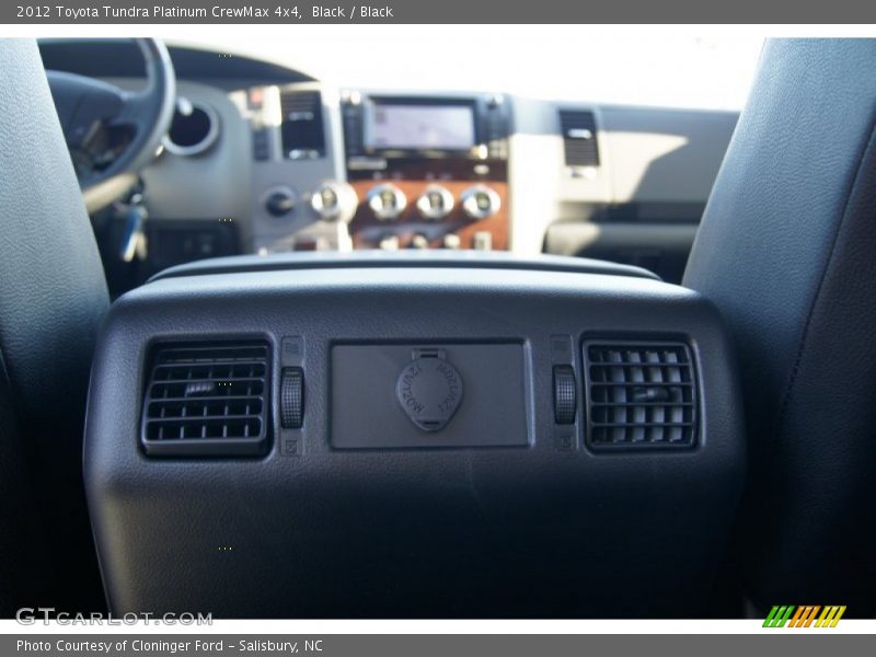 Black / Black 2012 Toyota Tundra Platinum CrewMax 4x4