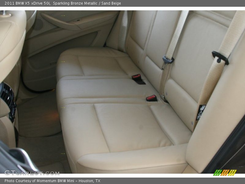Sparkling Bronze Metallic / Sand Beige 2011 BMW X5 xDrive 50i