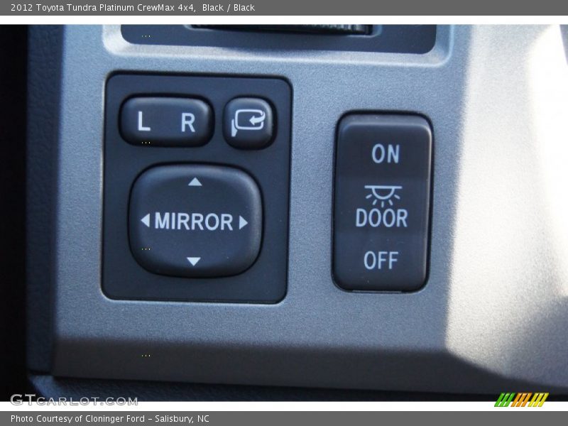 Black / Black 2012 Toyota Tundra Platinum CrewMax 4x4
