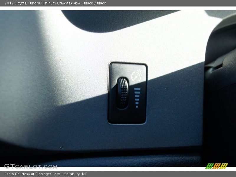 Black / Black 2012 Toyota Tundra Platinum CrewMax 4x4