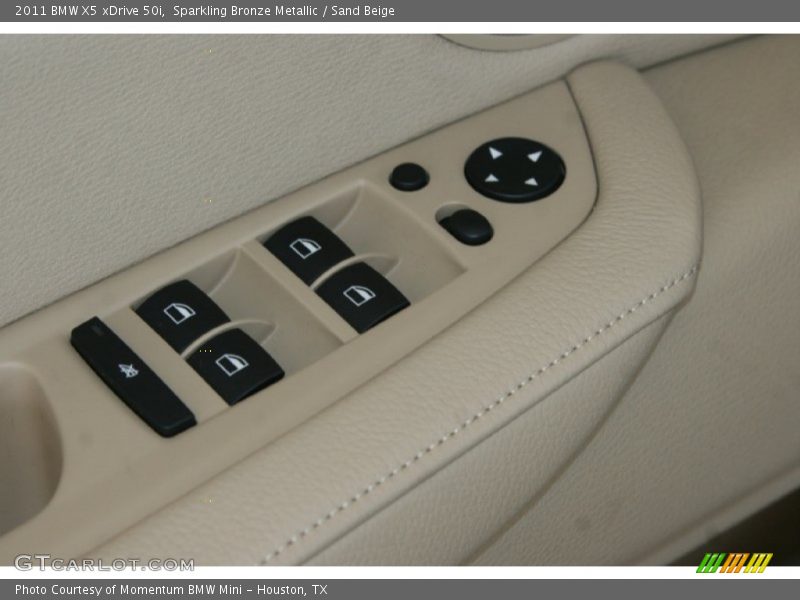 Sparkling Bronze Metallic / Sand Beige 2011 BMW X5 xDrive 50i