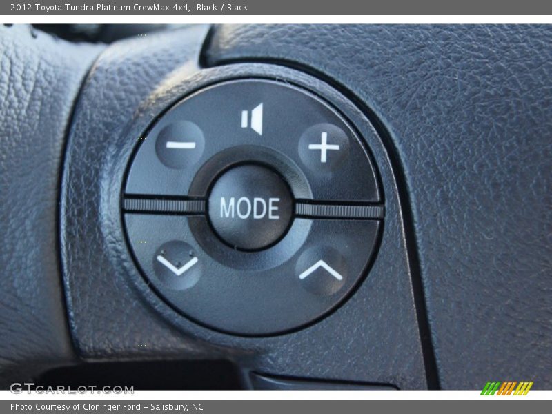 Black / Black 2012 Toyota Tundra Platinum CrewMax 4x4