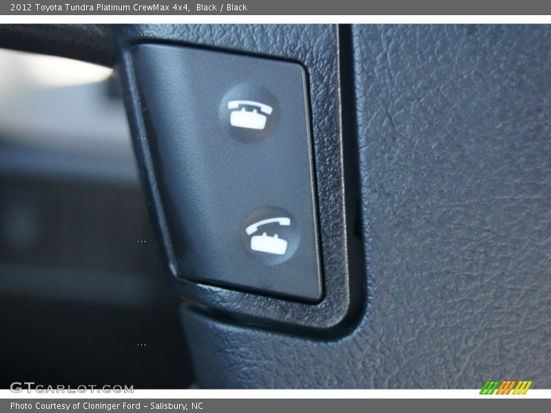 Black / Black 2012 Toyota Tundra Platinum CrewMax 4x4