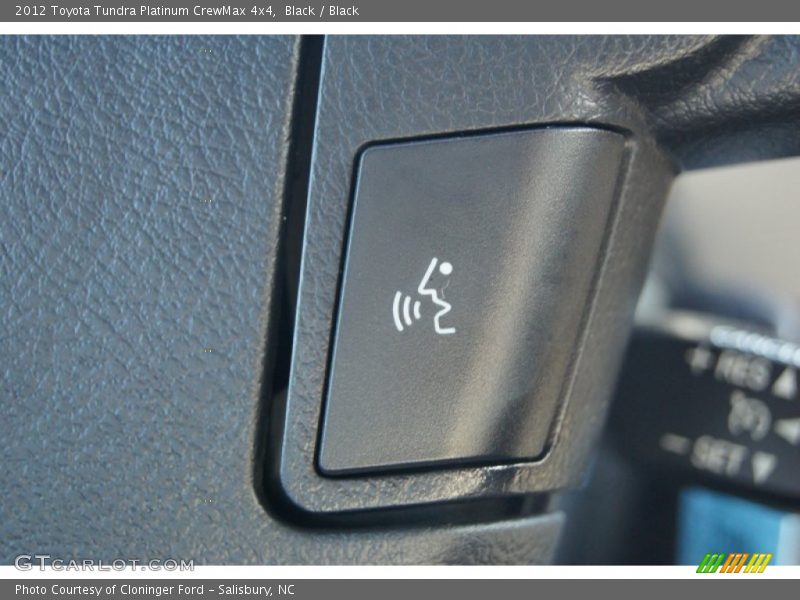 Black / Black 2012 Toyota Tundra Platinum CrewMax 4x4