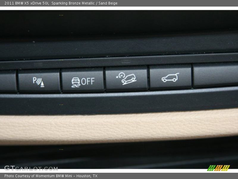 Sparkling Bronze Metallic / Sand Beige 2011 BMW X5 xDrive 50i