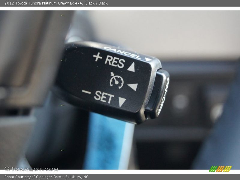 Black / Black 2012 Toyota Tundra Platinum CrewMax 4x4