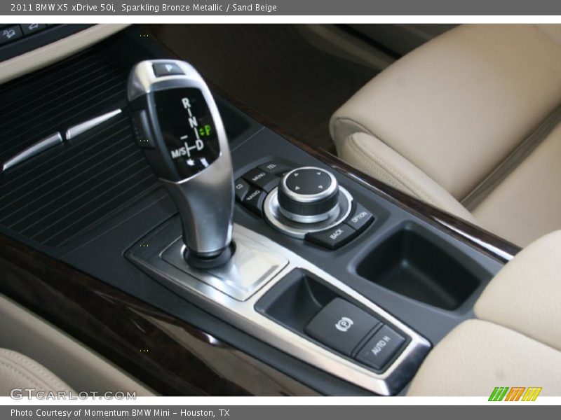 Sparkling Bronze Metallic / Sand Beige 2011 BMW X5 xDrive 50i