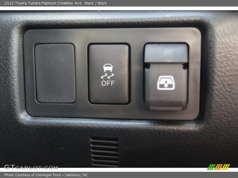Black / Black 2012 Toyota Tundra Platinum CrewMax 4x4