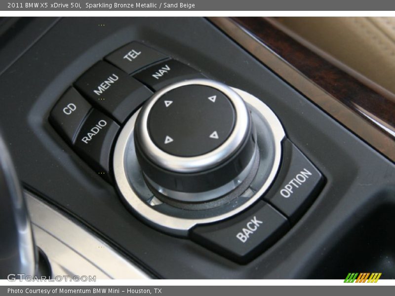 Sparkling Bronze Metallic / Sand Beige 2011 BMW X5 xDrive 50i