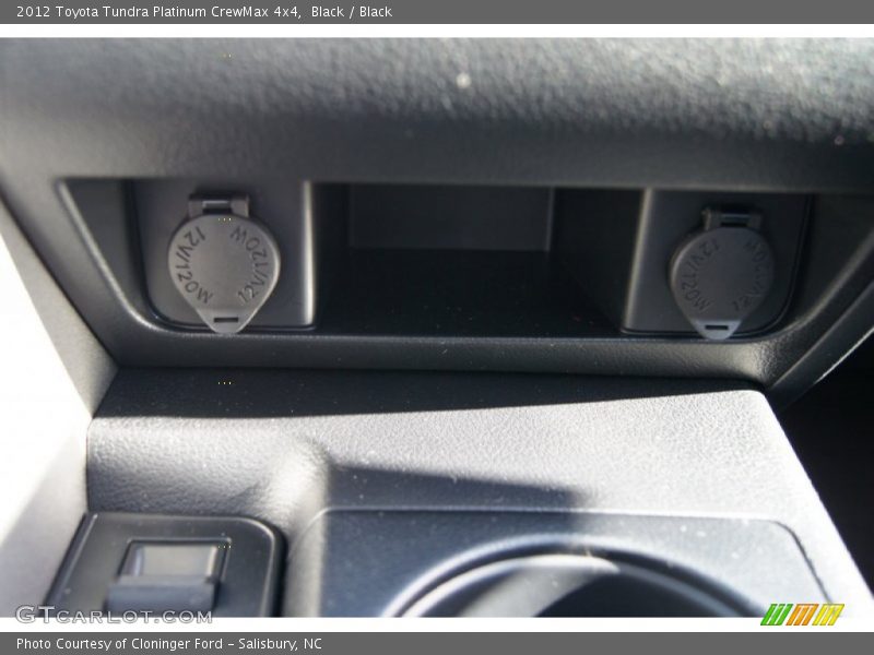 Black / Black 2012 Toyota Tundra Platinum CrewMax 4x4