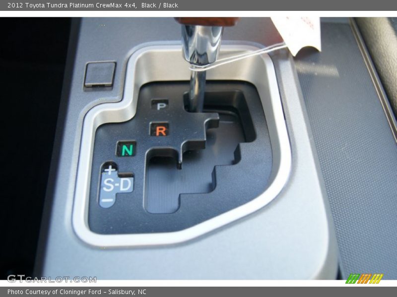 Black / Black 2012 Toyota Tundra Platinum CrewMax 4x4