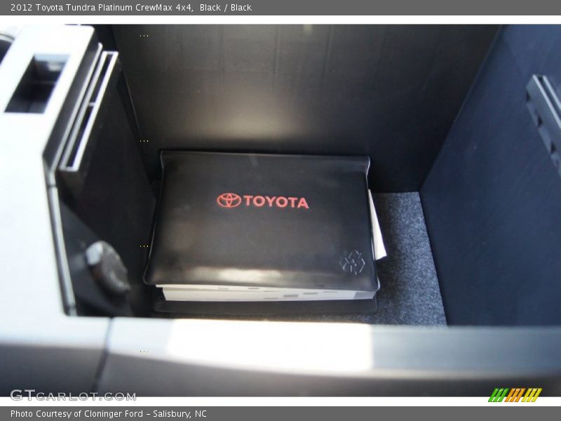 Black / Black 2012 Toyota Tundra Platinum CrewMax 4x4