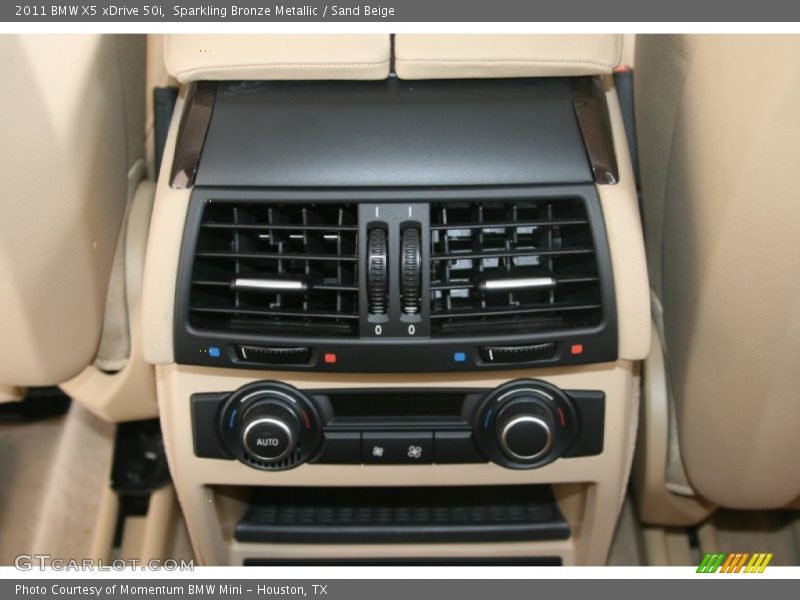 Sparkling Bronze Metallic / Sand Beige 2011 BMW X5 xDrive 50i