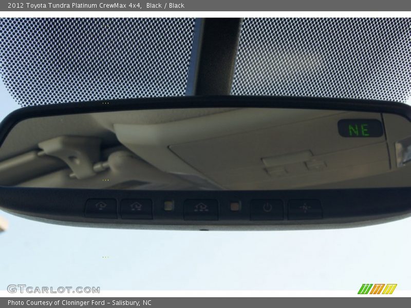 Black / Black 2012 Toyota Tundra Platinum CrewMax 4x4