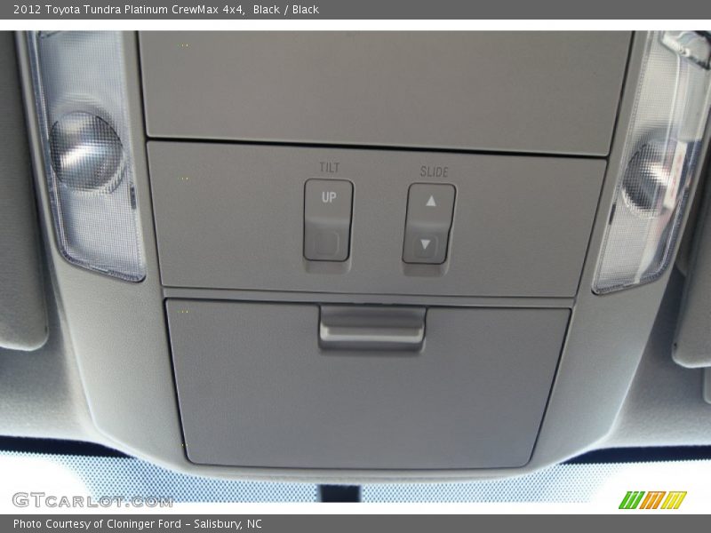 Black / Black 2012 Toyota Tundra Platinum CrewMax 4x4