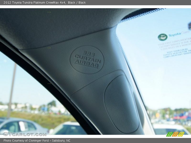 Black / Black 2012 Toyota Tundra Platinum CrewMax 4x4
