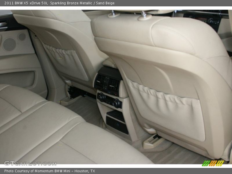 Sparkling Bronze Metallic / Sand Beige 2011 BMW X5 xDrive 50i