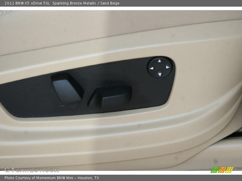 Sparkling Bronze Metallic / Sand Beige 2011 BMW X5 xDrive 50i