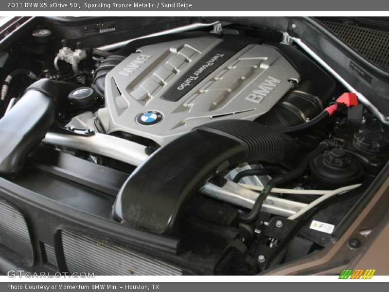  2011 X5 xDrive 50i Engine - 4.4 Liter GDI Twin-Turbocharged DOHC 32-Valve VVT V8