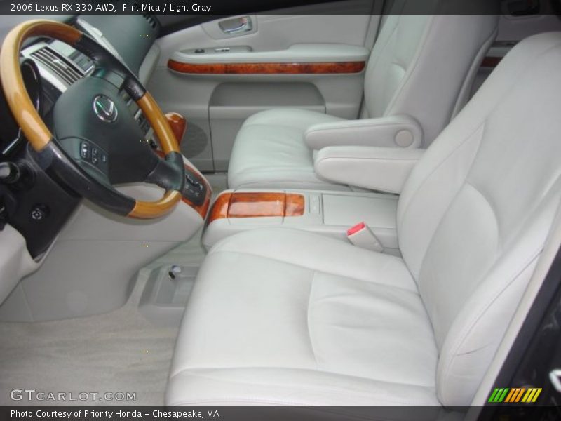 Flint Mica / Light Gray 2006 Lexus RX 330 AWD