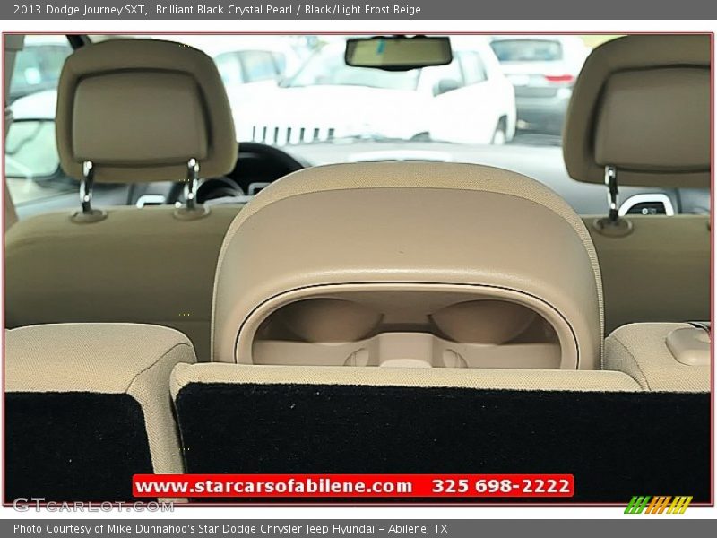 Brilliant Black Crystal Pearl / Black/Light Frost Beige 2013 Dodge Journey SXT