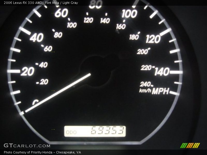 Flint Mica / Light Gray 2006 Lexus RX 330 AWD