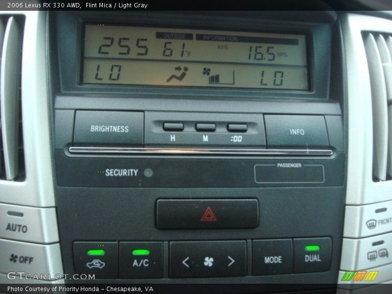 Flint Mica / Light Gray 2006 Lexus RX 330 AWD