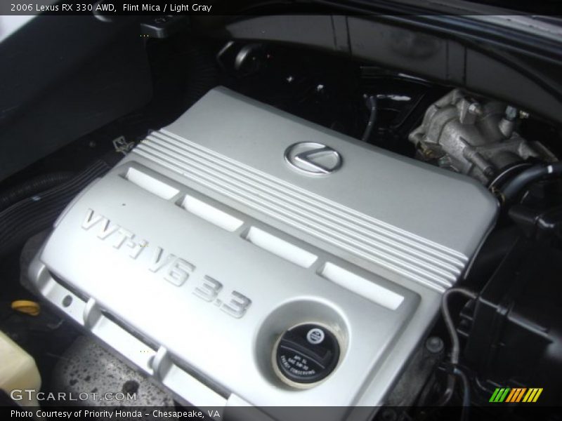 Flint Mica / Light Gray 2006 Lexus RX 330 AWD