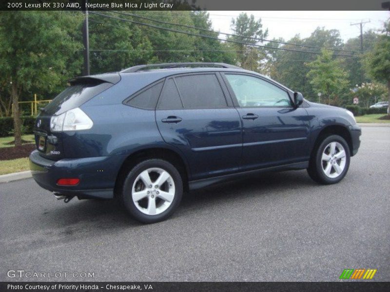 Neptune Blue Mica / Light Gray 2005 Lexus RX 330 AWD