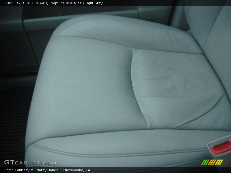 Neptune Blue Mica / Light Gray 2005 Lexus RX 330 AWD