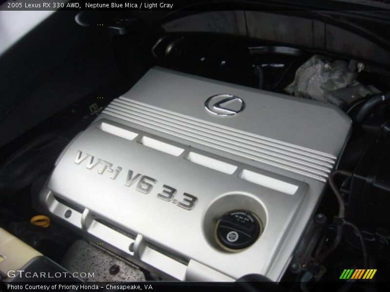  2005 RX 330 AWD Engine - 3.3 Liter DOHC 24 Valve VVT-i V6
