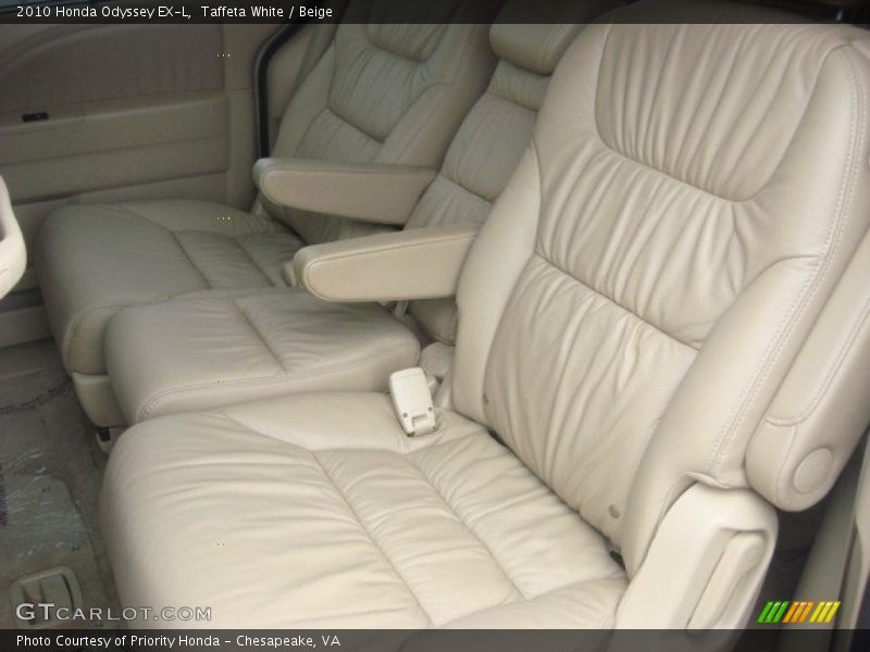 Taffeta White / Beige 2010 Honda Odyssey EX-L